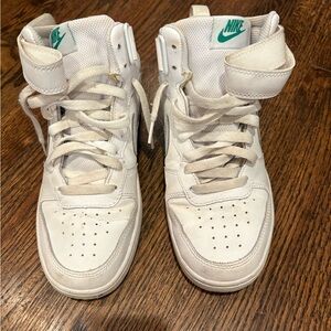 Nike Kids White High-Top Sneakers